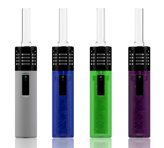 Arizer Air SE Dry Herb Vaporizers in Reefer White, Blue Haze, TimeWarp Green, and Purps Purple
