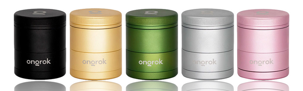 2.5" ONGROK Flower Petal Toothless 5-Piece Grinder Collection