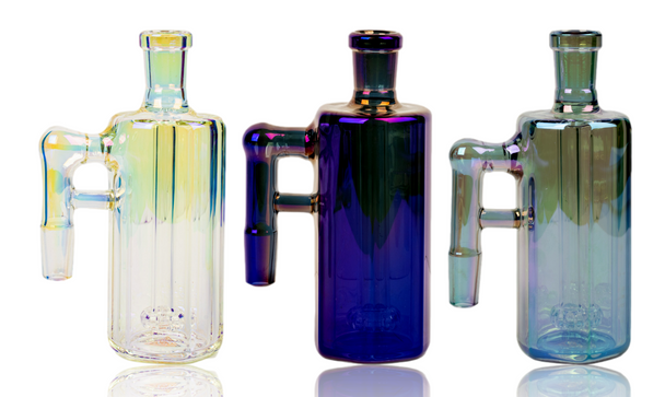 14mm Red Eye Tek Terminator 90° Hex UFO Perc Ash Catchers