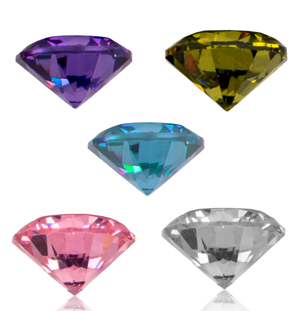 GEAR Premium Diamond Cut Terp Pearl in Clear, Purple, Yellow, Red, Green