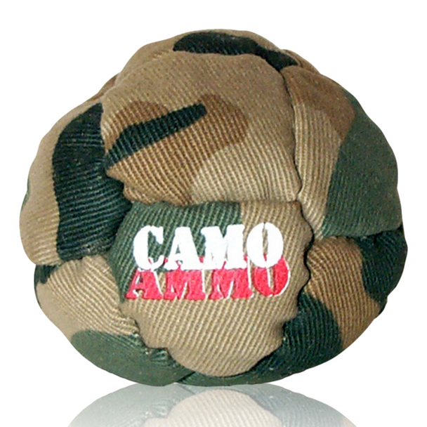 Camo Ammo Footbag Hacky Sack in Green Camo