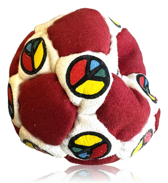 Peace Warrior Footbag Hacky Sack