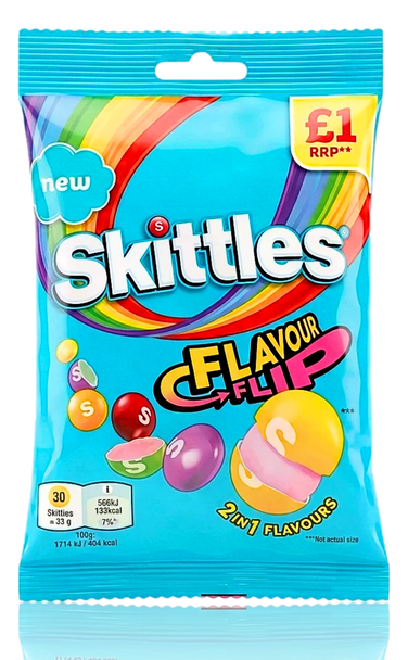 Skittles Flavour Flip From United Kingdom