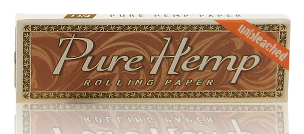 Pure Hemp Unbleached 1 1/4 Rolling Papers.