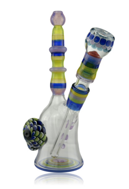 Doug Zolbert & Juju Glass 14mm Dotstack Encalmo Tube Quarter Right With Dome