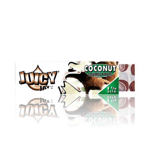 Juicy Jay's Coconut 1 1/4 Rolling Papers.