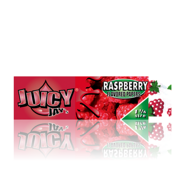 Juicy Jay's Raspberry 1 1/4 Rolling Papers.