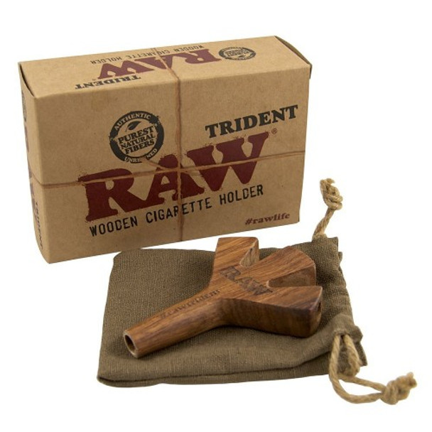 Raw Trident Holder. King Size for both KS and 1 1/4 Size cones! TRES CONES!