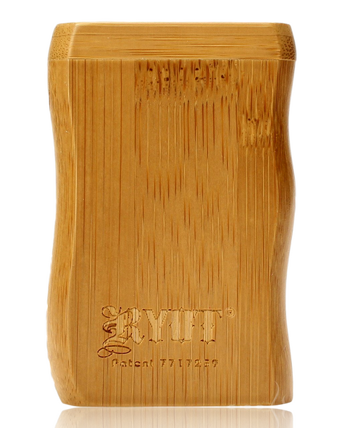 RYOT SMALL BAMBOO WOOD DUGOUT W/ POKER & CIG BAT