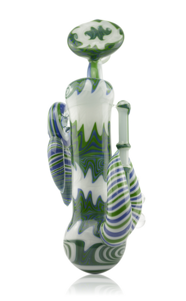 Annealed Innovations Custom Bubbler & Matching Nug Jug Set Bubbler Front