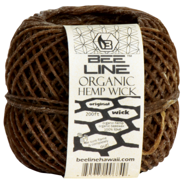200ft Bee Line Spool in Thin Hemp Wick