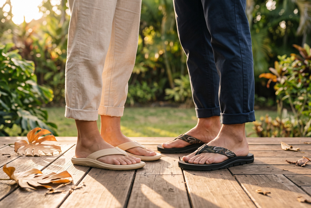 Authentic Fashion, Resort, Beach Hawaiian Slipper not Flip Flop