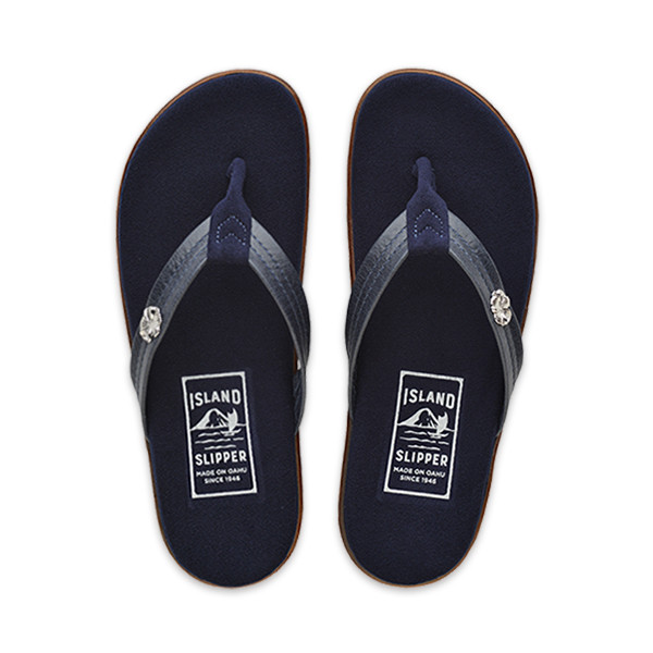 靴  SLIPPER / LEATHER THONG SANDAL Hibiscus Leather Thong Sandal | Handmade in Hawaii | Island Slipper