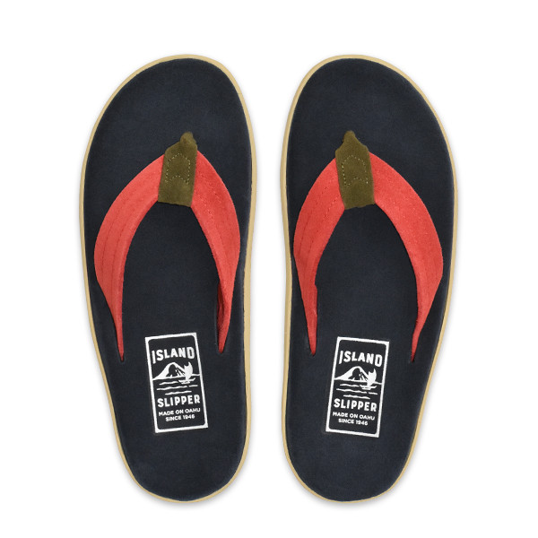 【ayan】 SLIPPER PT203SL （TAUPE） Made in Hawaii | Classic Ultimate Leather Suede Thong Sandals