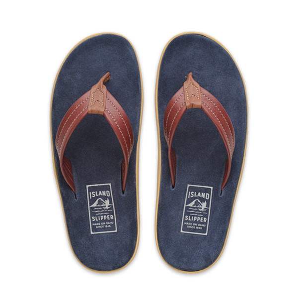 Made in Hawaii | Classic Leather + Suede Thong Sandals
