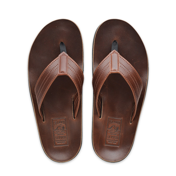  SLIPPER LEATHER SANDAL アイランドスリッパ Horween Leather Sandals | Premium Men's Sandal Made in Hawaii