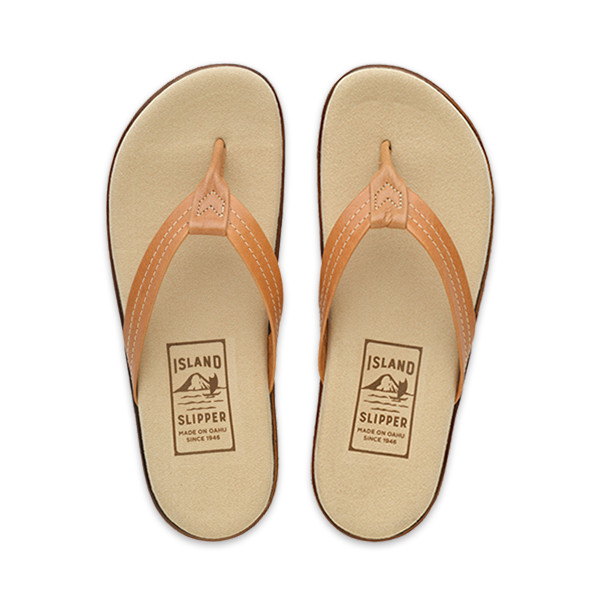 靴  SLIPPER / LEATHER THONG SANDAL Women's Leather Thong Sandal | Handmade in Hawaii | Island Slipper