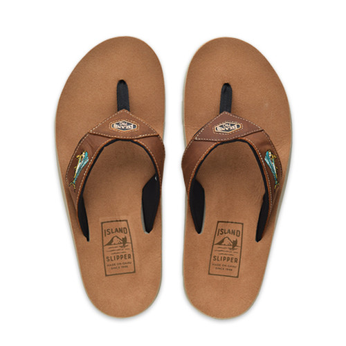 ソルト&ペッパー　ヴィンテージ　ミッドセンチュリー　ハワイ　サーフ　50s Made in Hawaii USA | Men's Mahi Antimicrobial Thong Non-Skid Sandals