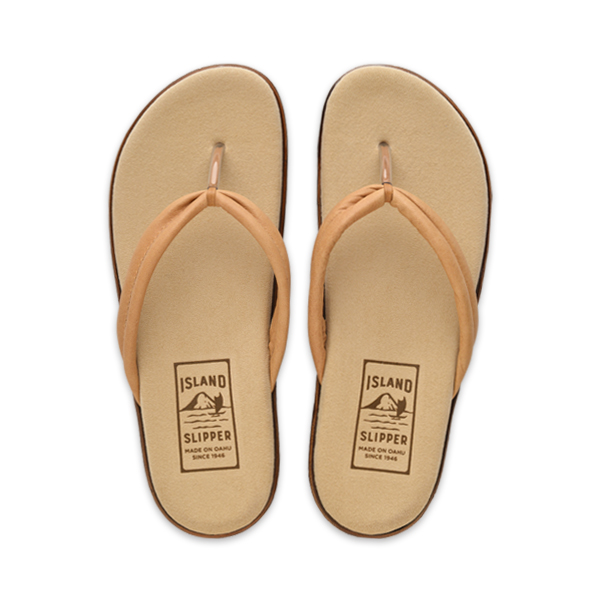 靴  SLIPPER / LEATHER THONG SANDAL Made in Hawaii | Women's Leather Thong Flat Comfort