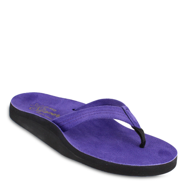 Suede Beach Thong - Island Slipper