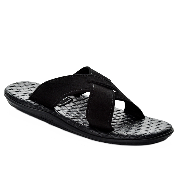 Made in Hawaii | Classic Italian Weave + Suede Slide