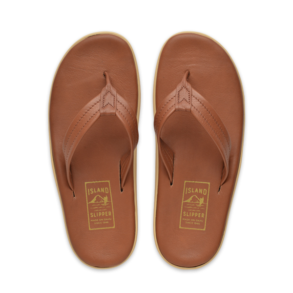 hawaiian leather flip flops