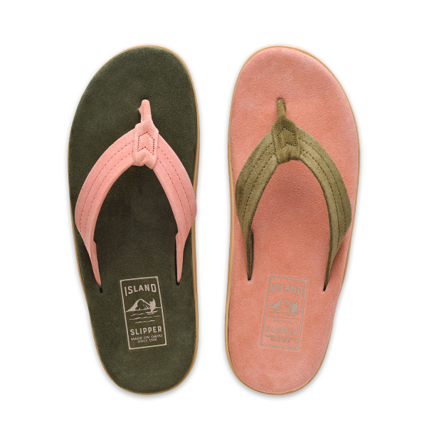 Made in Hawaii | Classic Leather Suede Thong Sandals