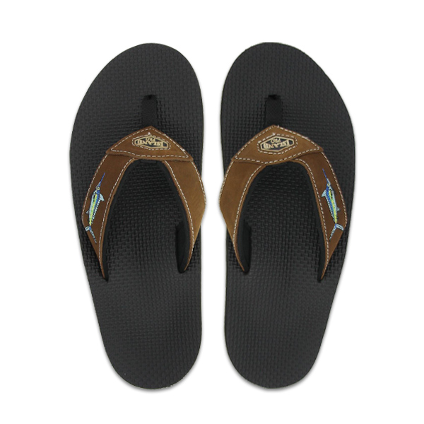 Made in Hawaii Men s Marlin Wet Deck Thong Sandals