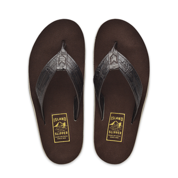 Made in Hawaii | Men's Cowboy Ultrasuede Thong Sandals