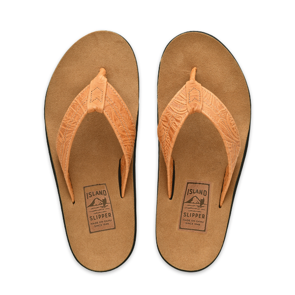 Made in Hawaii | Men's Cowboy Ultrasuede Thong Sandals