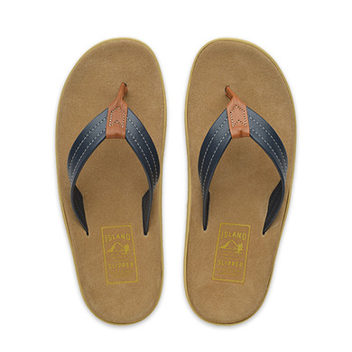 Island slipper 11 brown and black Made in Hawaii | Men main image 4