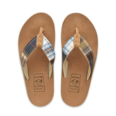 【INCHANT ME】Raebeu Twist Flip Flops Sandals 301AHTS0_1 - Rainbow Sandals