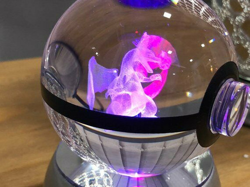 Charizard Pokemon Crystal Ball 80mm UK Seller