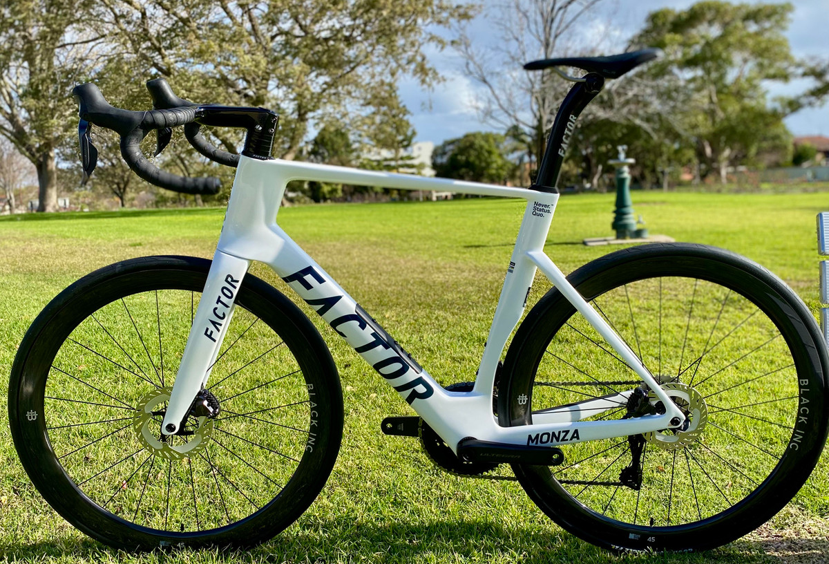 FACTOR MONZA ULTEGRA Di2 BLACK INC CARBON WHEELS In Store Now!
