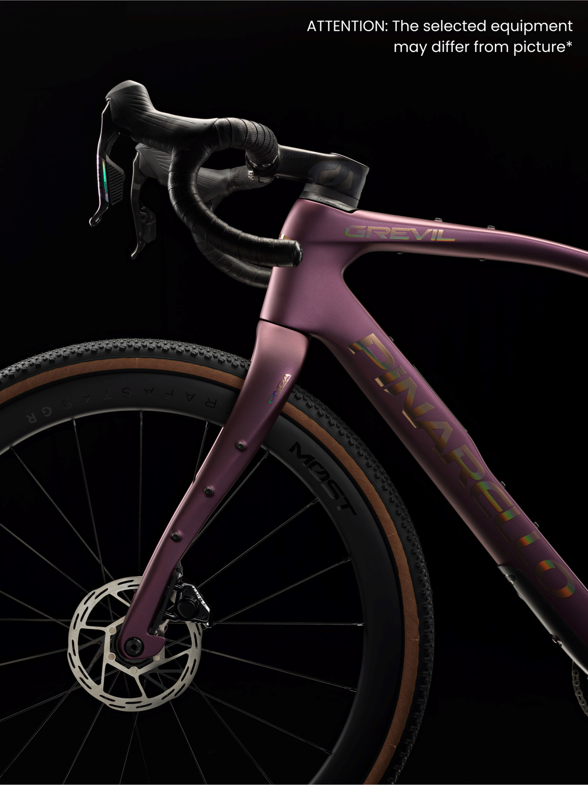 PINARELLO Grevil F7 GRX825Di2 2x12 - Polaris Purple Matt
