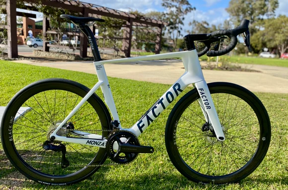 FACTOR MONZA ULTEGRA Di2 BLACK INC CARBON WHEELS  In Store Now!