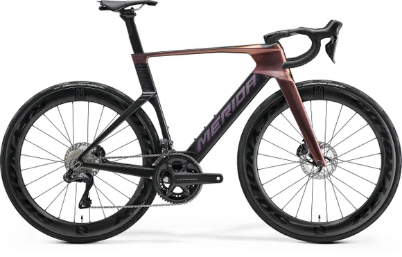 Merida Reacto 8000 Aero Bike / Ultegra Di2 / Rainbow Purple