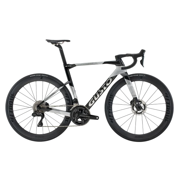 Gusto GTR PRO TE - Ultegra Di2 1 W-Carbon Wheels - Black