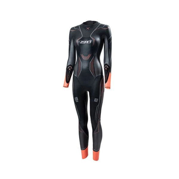 Vanquish-X Women' s Wetsuit Black-Orange