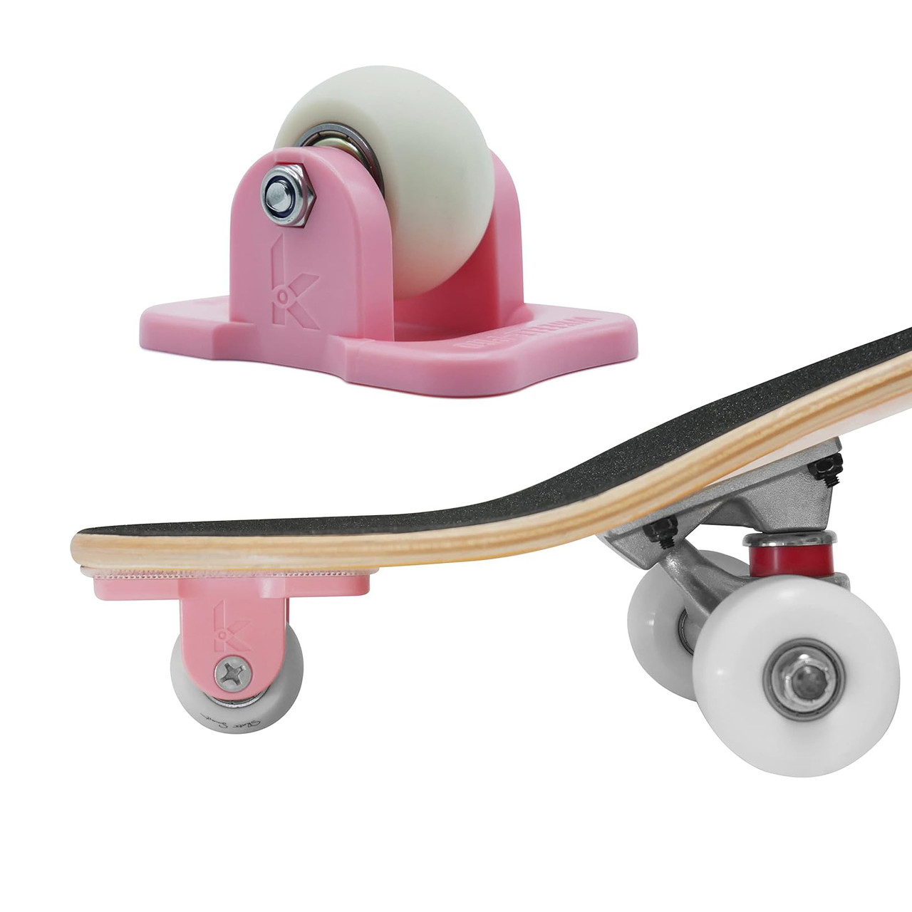 KUBACO: WHEELE PRO - Pink, Skate Manual Trainer