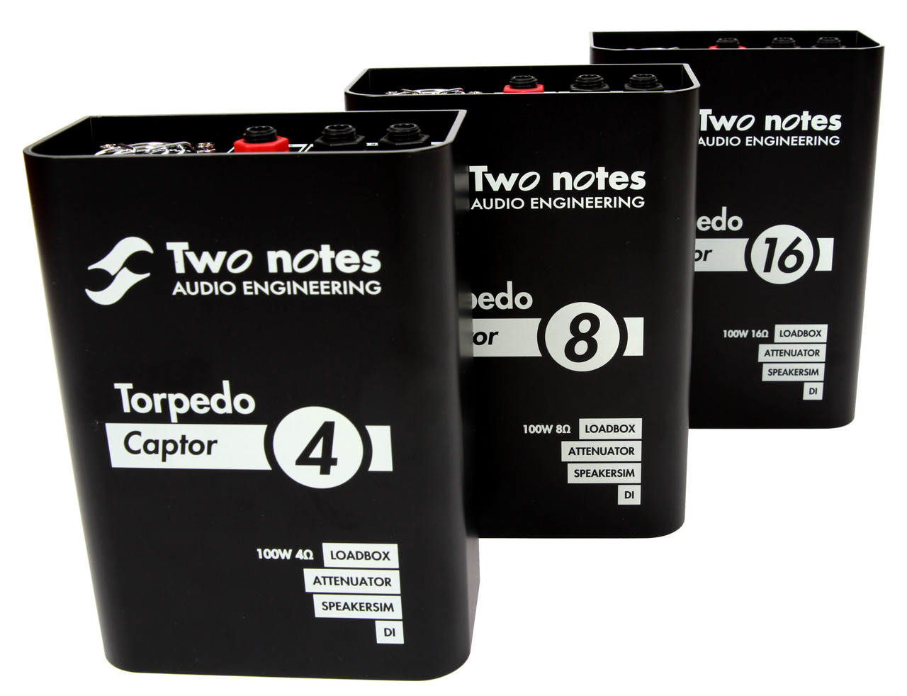 Two Notes Torpedo Captor Reactive Loadbox DI and Attenuator