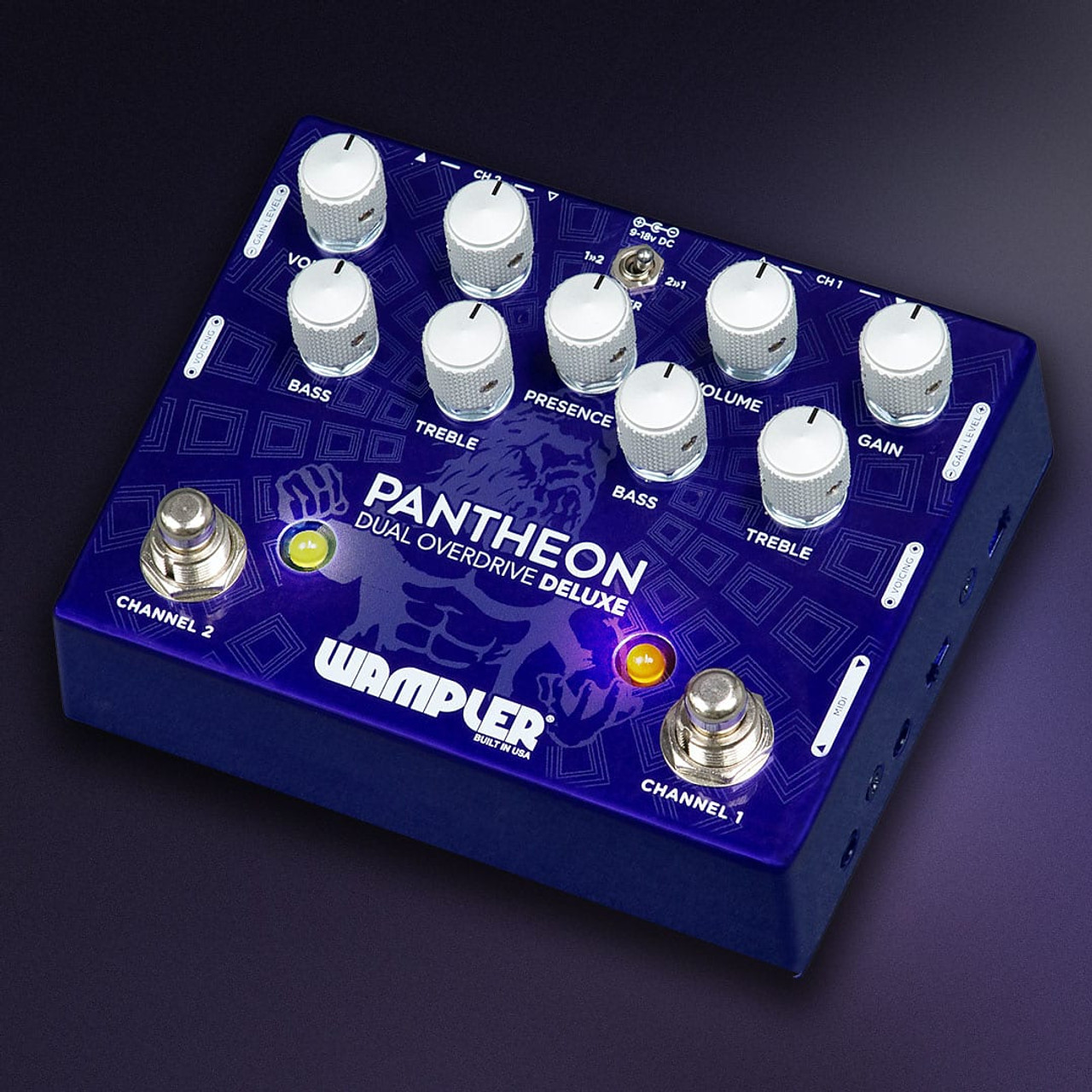 【直売直送】Wampler Pantheon Deluxe DUAL OVERDRIVE ギター