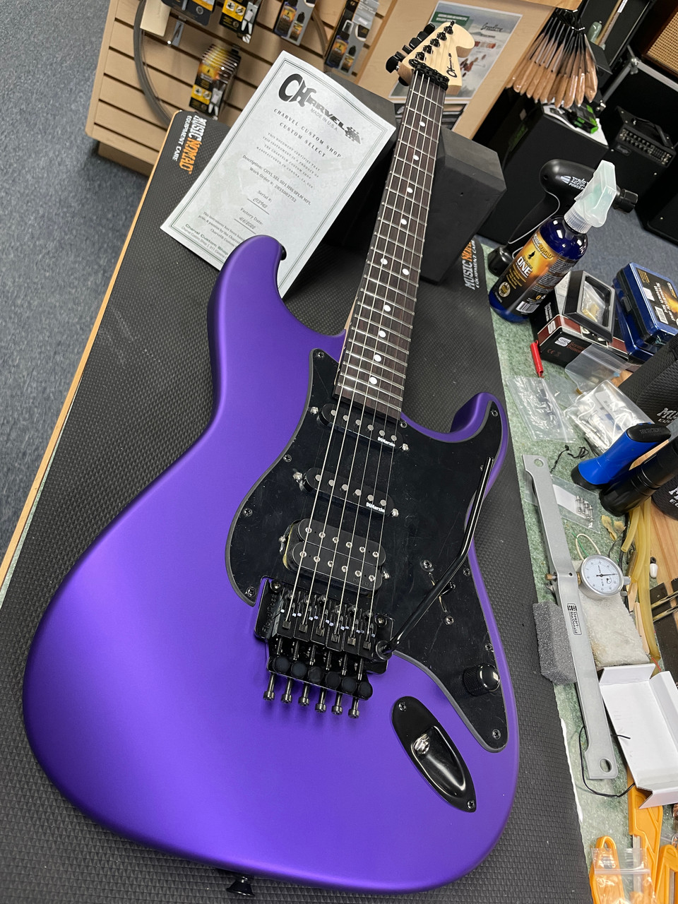 ギター Charvel Custom Select SO-CAL STYLE 1 HSS Charvel Custom Shop USA Select So Cal Style 1 HSS Torred Red