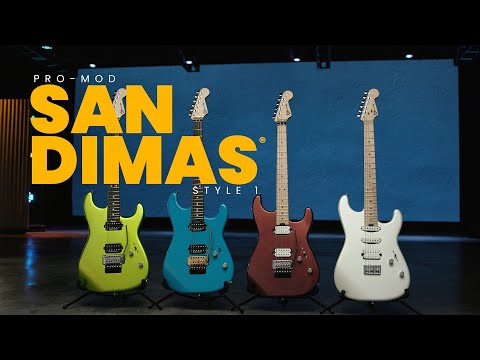 Charvel Pro-Mod San Dimas Style 1 HH FR E Lime Green Metallic