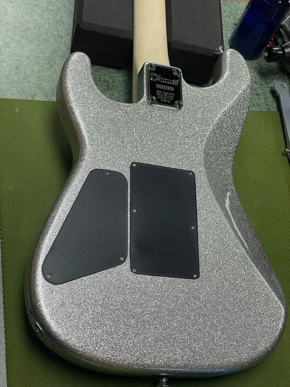 Charvel SanDimas Limited シルバースパークル Charvel USA Custom
