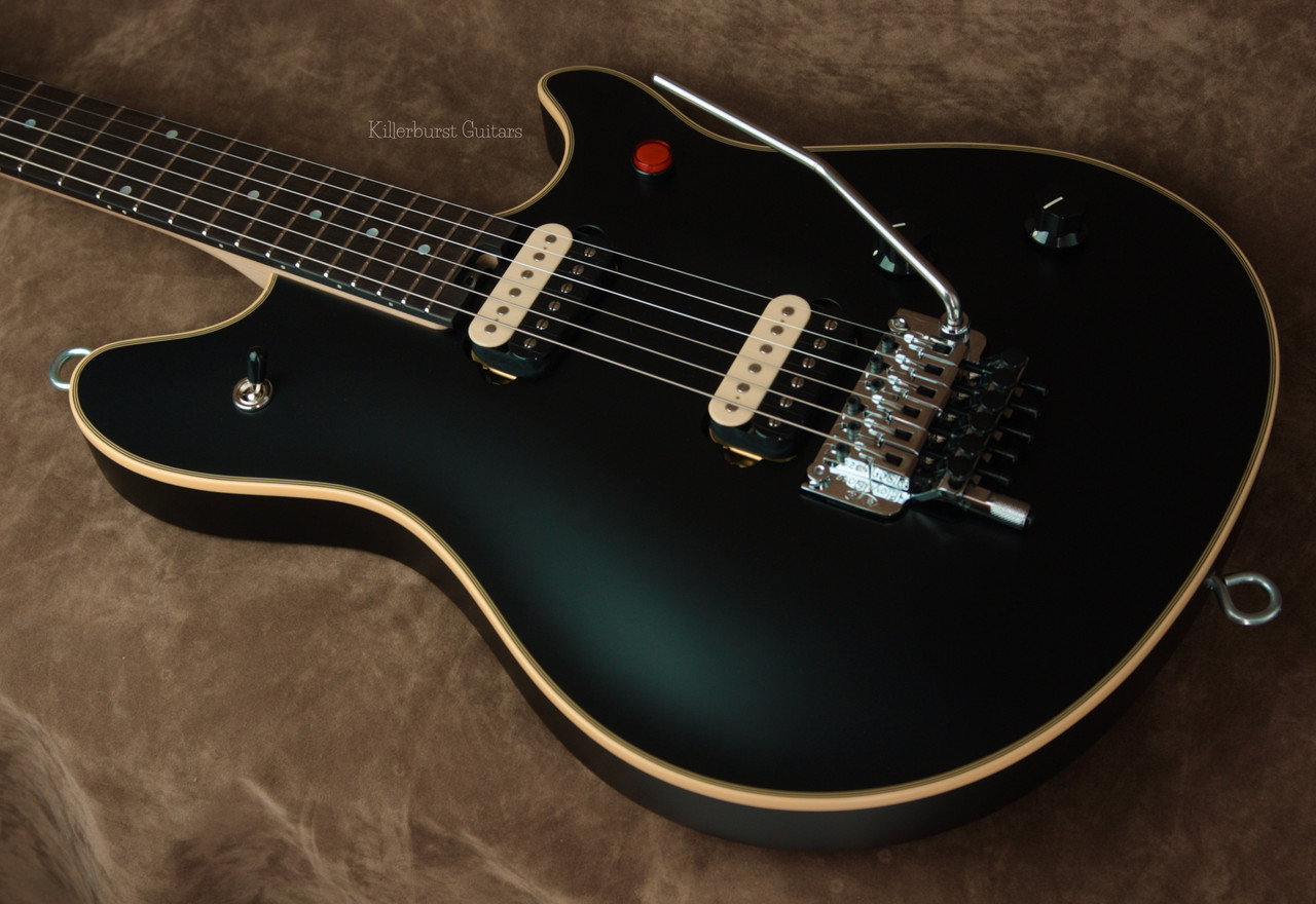 EVH MIJ Signature Series Wolfgang Stealth Black