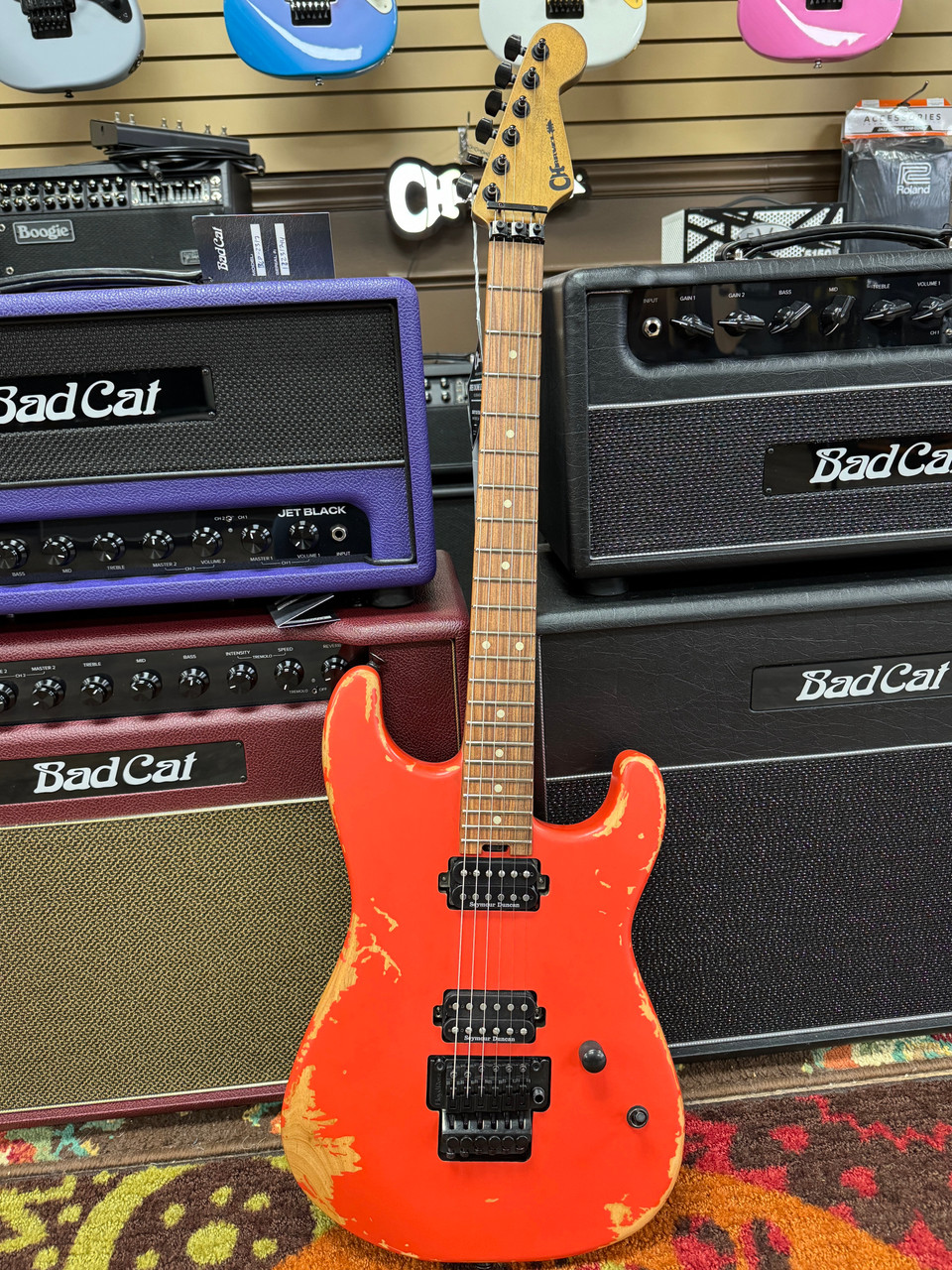 Charvel PRO-MOD RELIC SAN DIMAS® STYLE 1 HH FR PF ORG