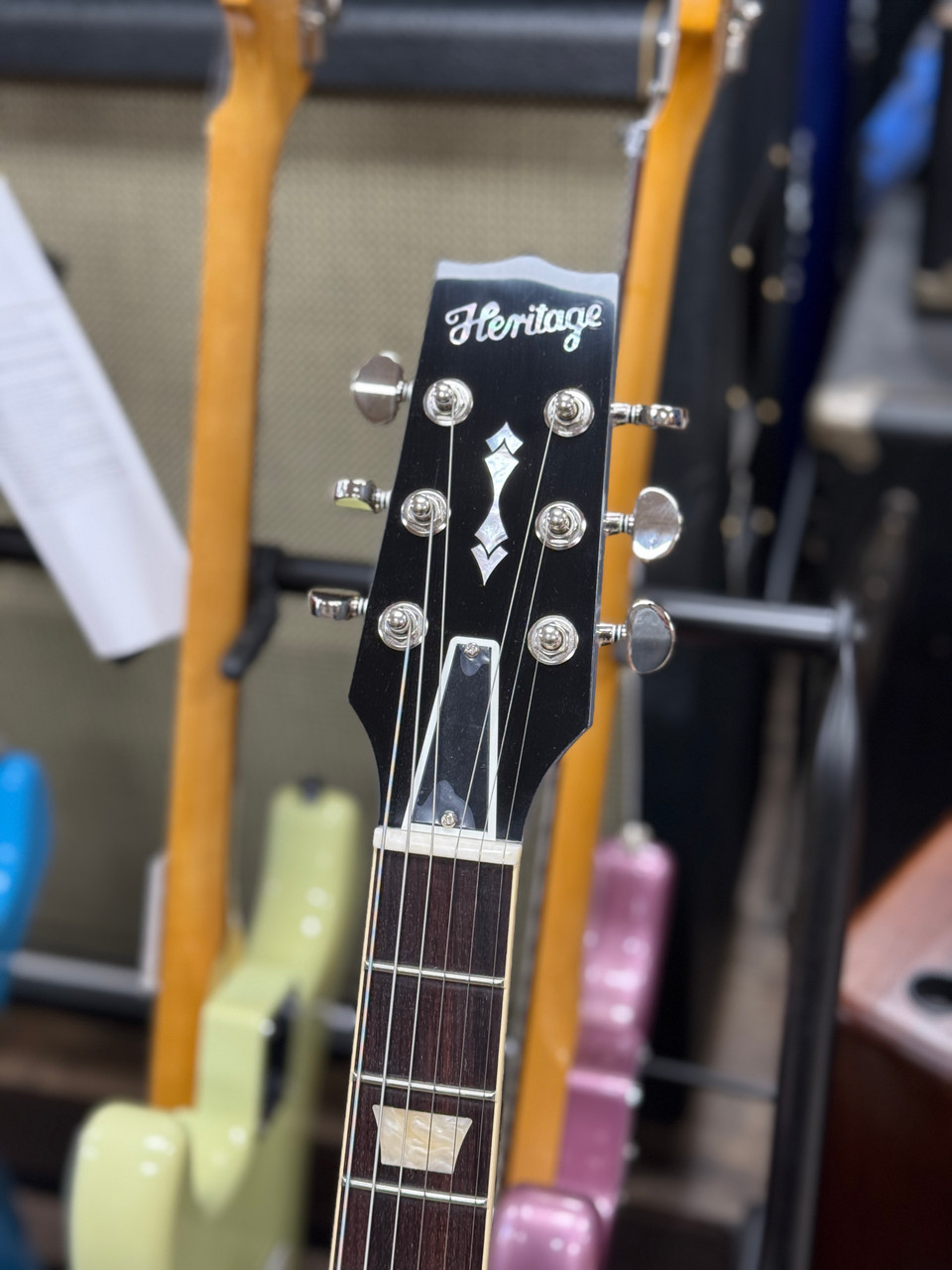 Heritage Custom Shop Limited H-150 Sonic Grey Raw Power