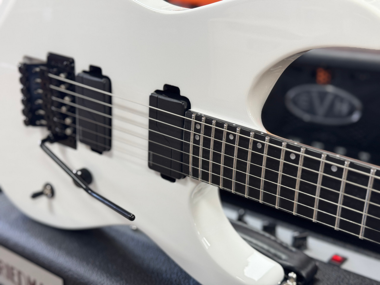 ESP E-II M-II Neck Thru Snow White