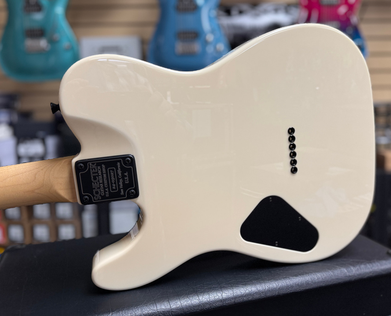 Schecter USA PT Vintage White